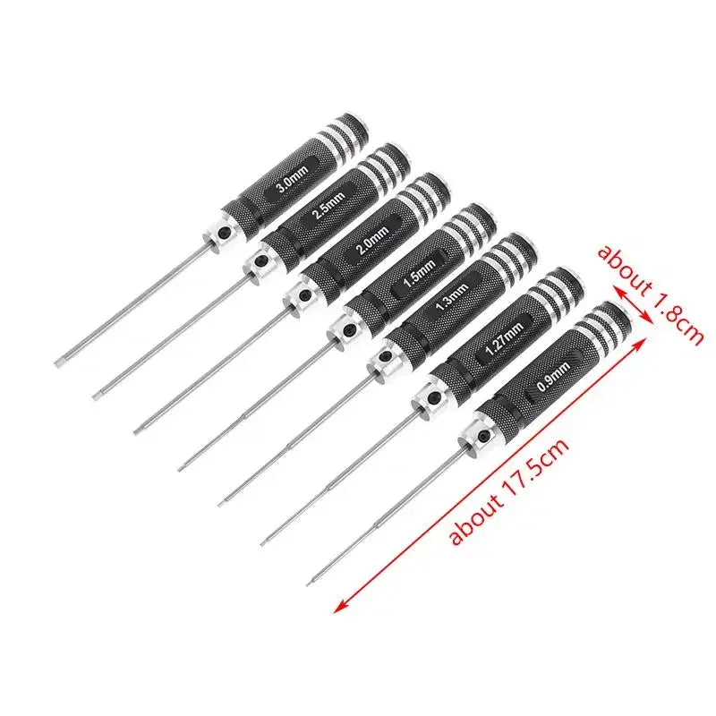 Model Airplane Hexagonal Screwdriver Wrench 1 27 3 5 Maintenance Tool Zpaxo