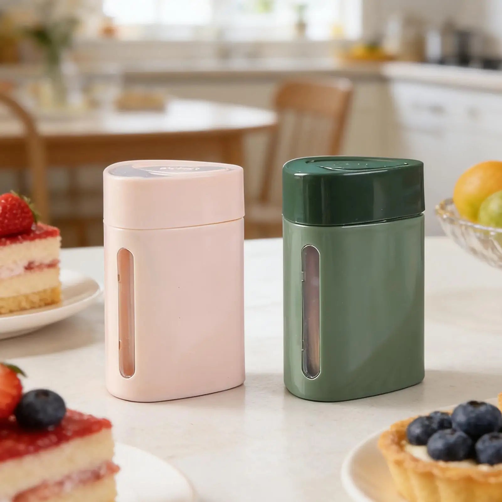 Automatic Toothpick Dispenser Popup Portable Holder Container Kitchen