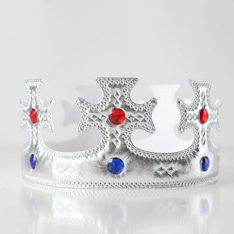 Birthday Hat Princess Prince King Crown Happy Kids Party Prom Photo