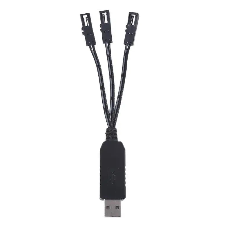 652F 3 in 1 USB to 3 LR06 Battery Eliminate Cable for LR06 battery Power Radio Gameboy Lamp Remote Control phone Zpaxo
