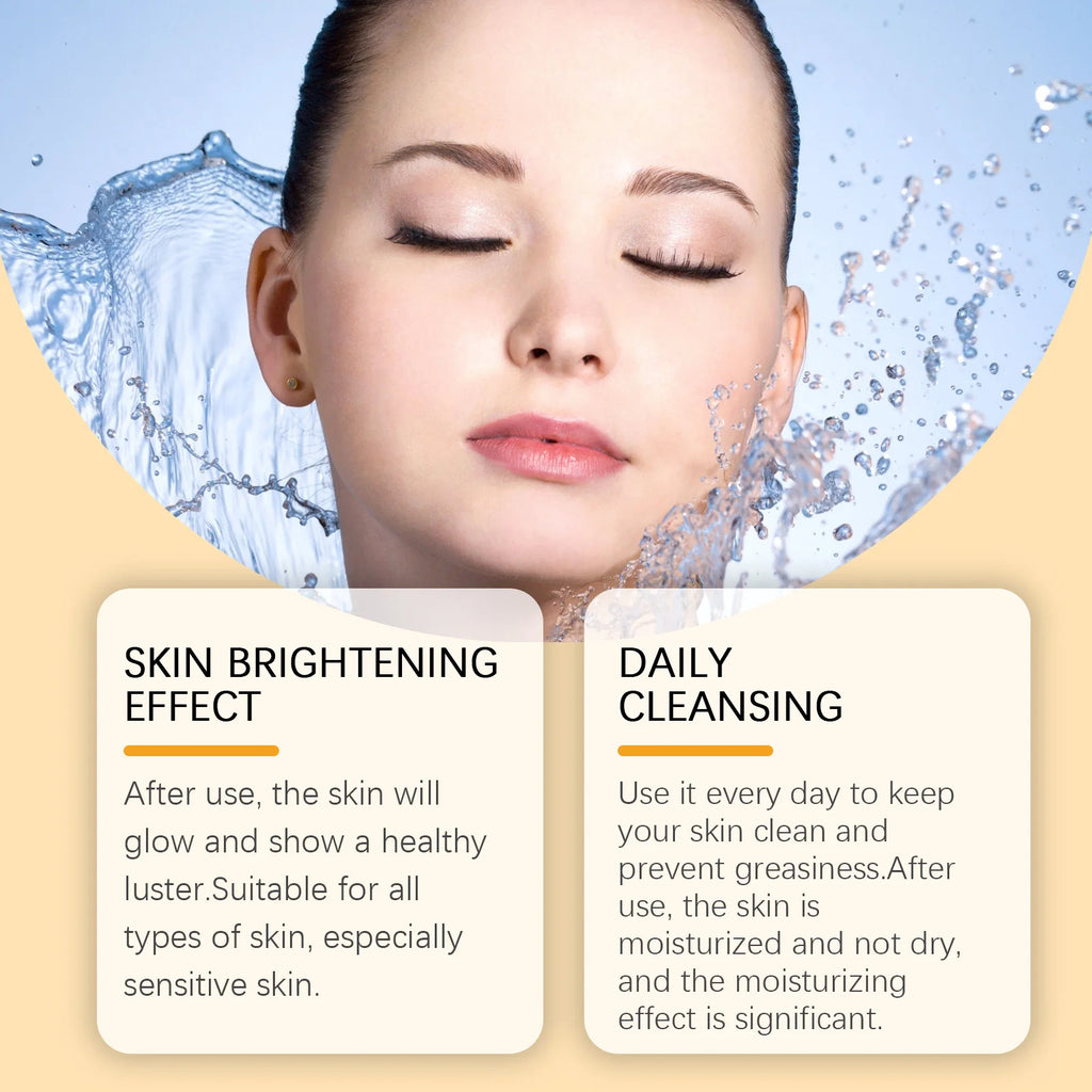Lemon Ginger Brightening Soap – Exfoliate & Deep Clean 100g Brightening Face Soap Zpaxo