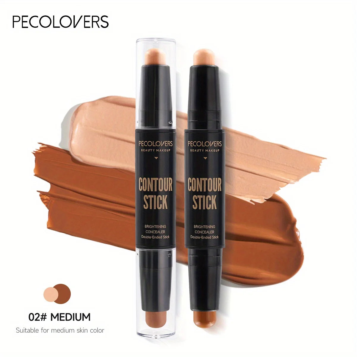 Face Foundation Concealer Pen Long Lasting Dark Circles Corrector Contour Concealers Stick Cosmetic Makeup Zpaxo 02