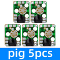 3V-4.5V Triggerable Animal Voice Module: Dog/Tiger/Cat/Pig Barking for DIY Toys & Projects Zpaxo pig 5pcs