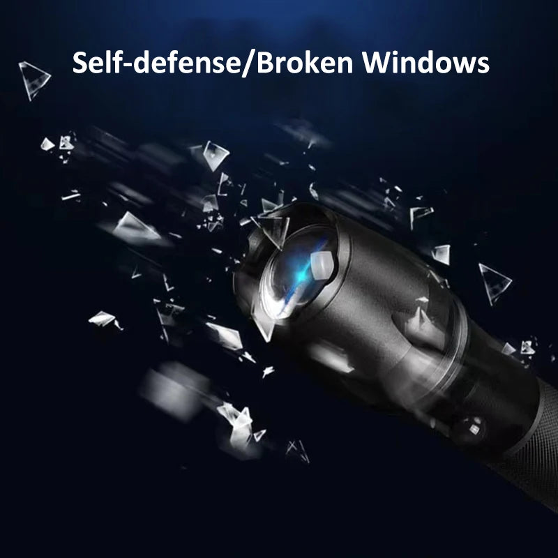 POCKETMAN 3800 Lumen Tactical LED Flashlight – 5 Modes