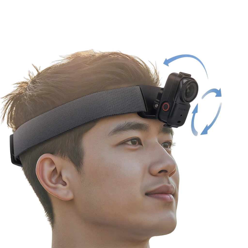 Elastic Retention Strap Osmo Nano Camera Adjustable Headband Mount