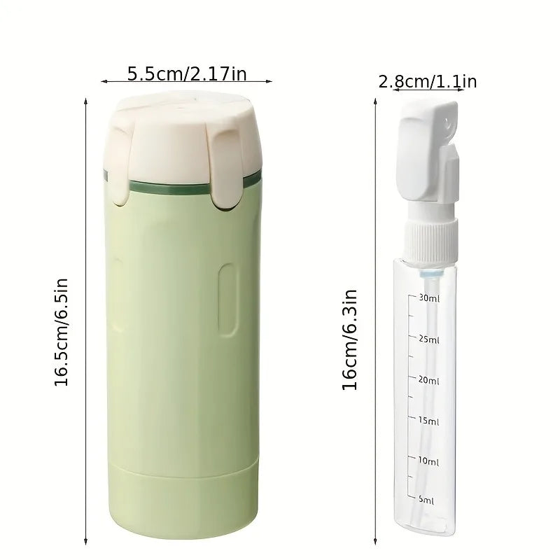 4-in-1 Leak-proof Travel Bottles Refillable Plastic Dispenser Shampoo