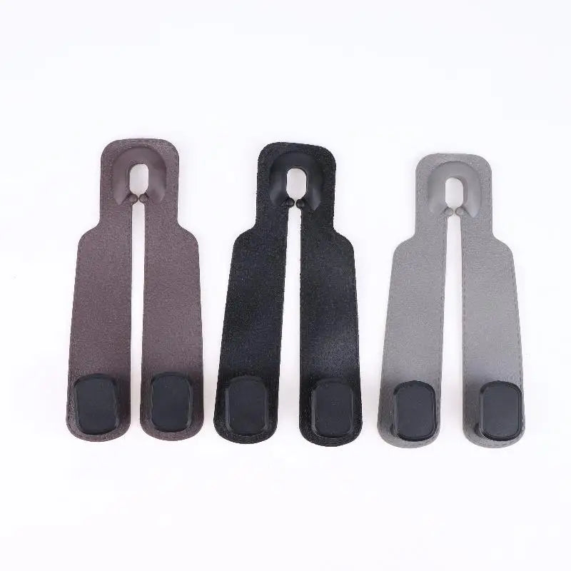 4-Pack Car Headrest Hooks – Backseat Bag Hanger Organizer