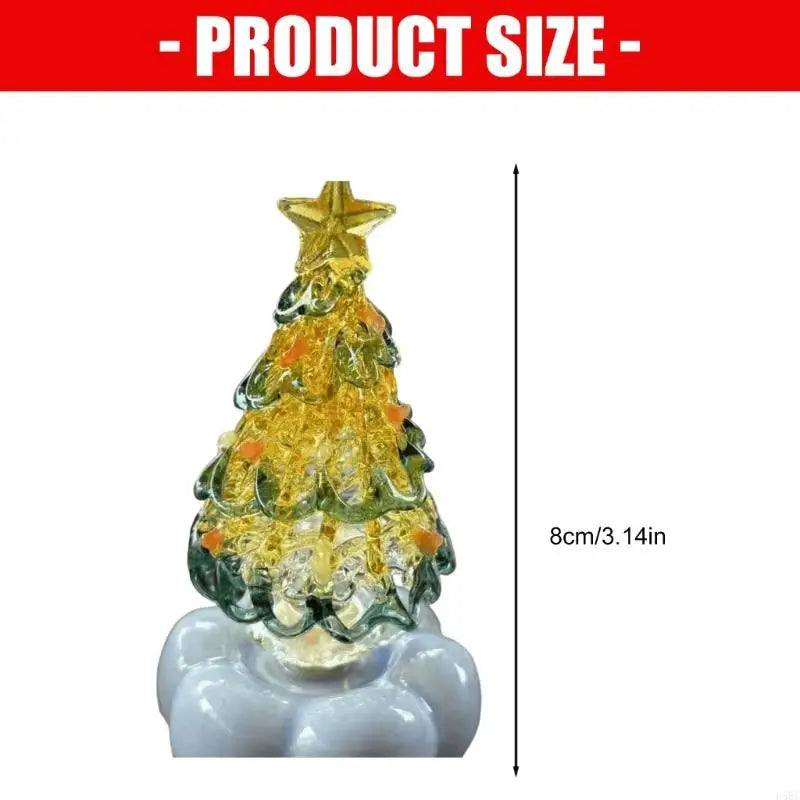 Christmas Tree Rotating Ornaments Rotatable Holiday Gifts