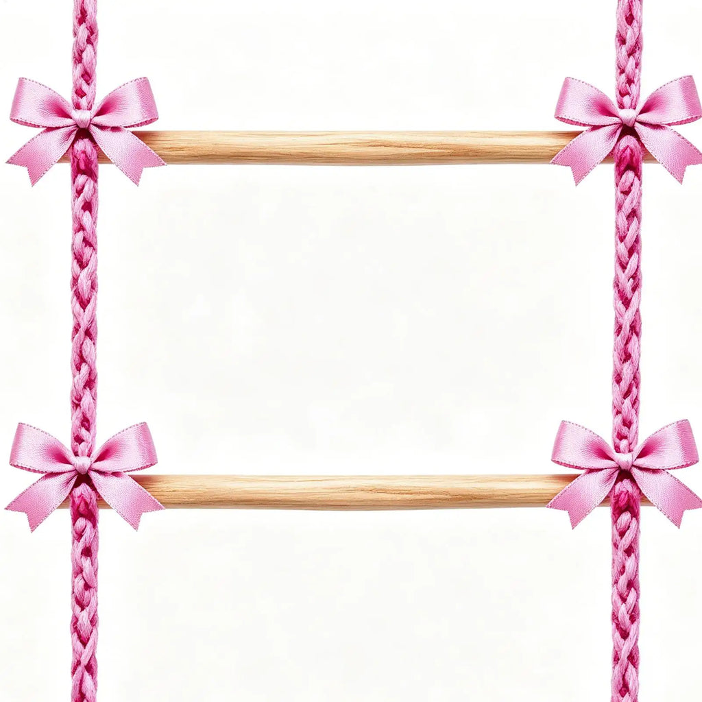 Claw Clip Holder Organizer Space-saving Vertical Macrame Bow Shelf