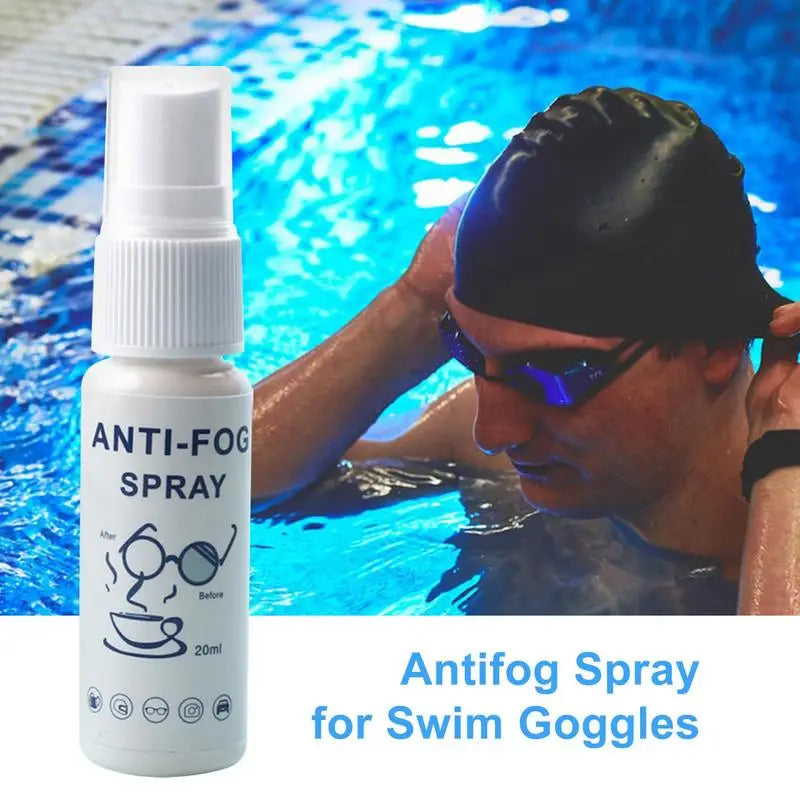 Anti-fog Spray Swim Goggles Glasses Scuba Dive Mask Lens Cleaner Long