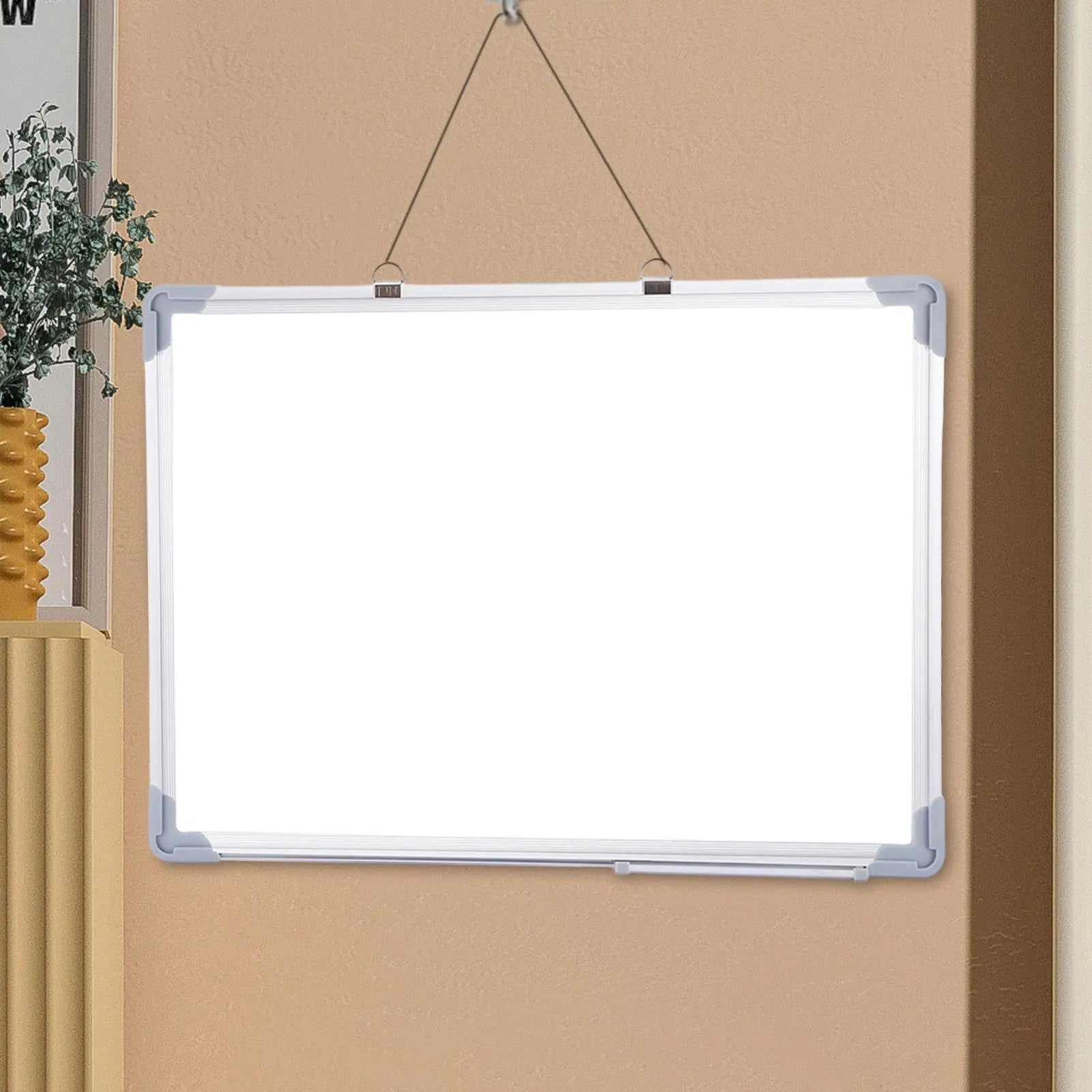 Magnetic Whiteboard 30x40cm Wall Planner Dry Erase Board Office Home