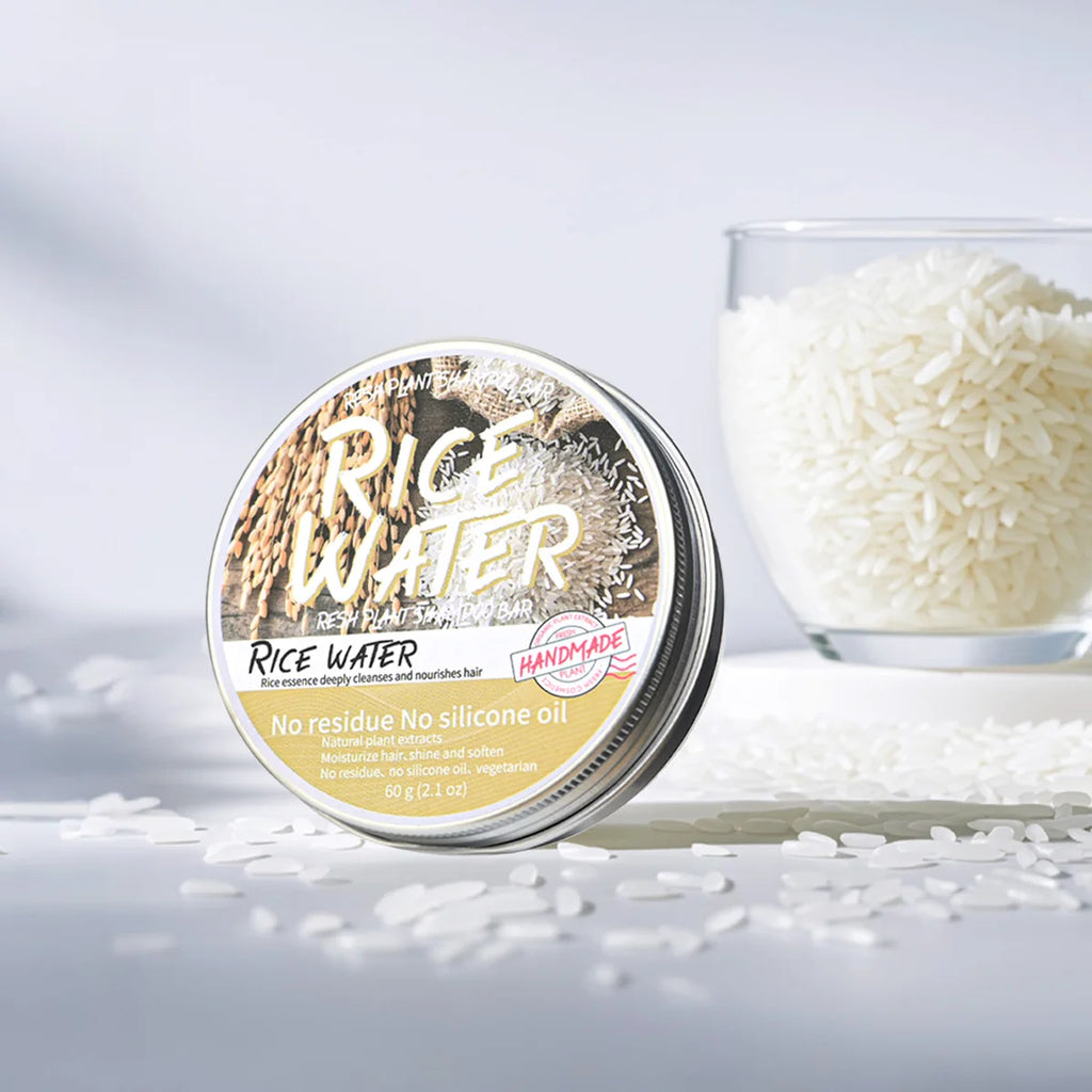 Rice Water Hair Soap – Oil Control, Anti-Dandruff & Nourish Solid Hair Wash Soap Zpaxo