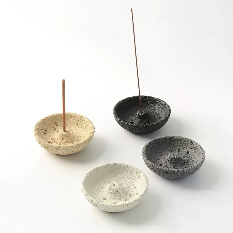 Wind Line Incense Tray Simple Incense Burner Home Indoor Modern Plug In Incense Base Decoration Ornament Ornament Zpaxo