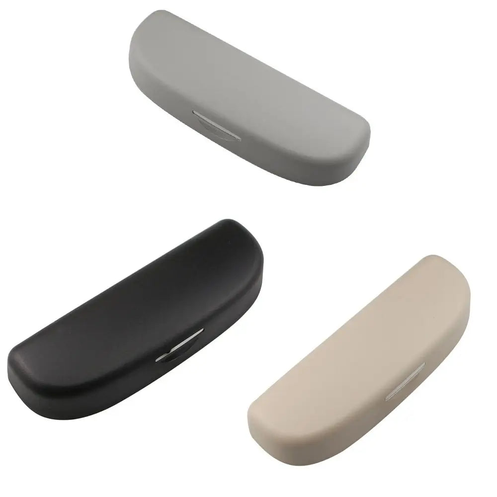 Universal Plastic Car Glasses Case Practical Gray Sunglasses Holder Zpaxo