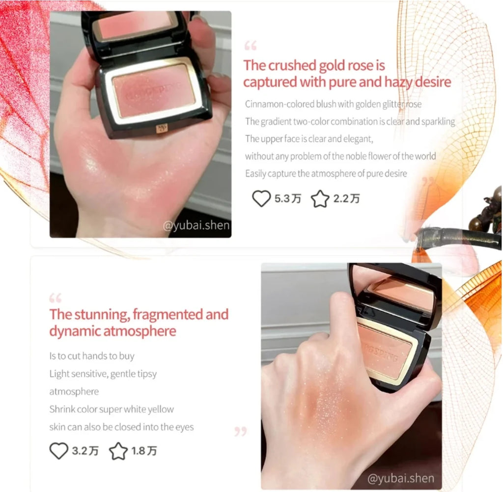 MAOGEPING Soft Yarn Magic Face Blush Monochrome 806 Expanding Matte Zpaxo