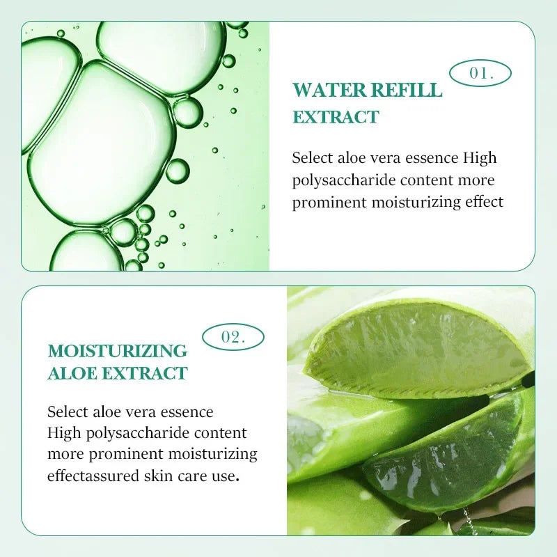 SADOER Aloe Vera Facial Soap – Moisturizing Oil Control Cleanser Facial Cleansing Soap Zpaxo