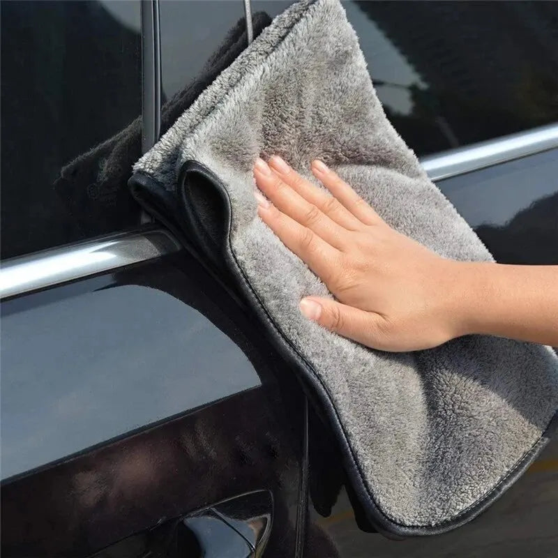 Microfiber Towel Car Wash Accessories Absorbency Cleaning Cloth Zpaxo