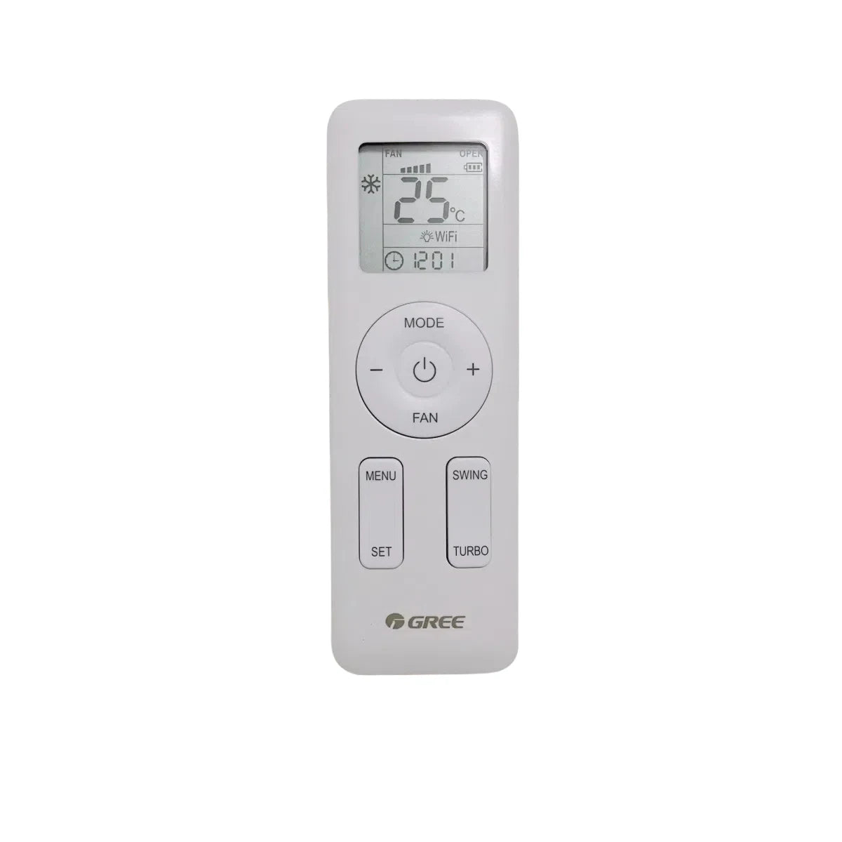 Gree's Brand New Original Remote Control with Various English Versions, Compatible with Both Split and Cabinet Machines Zpaxo