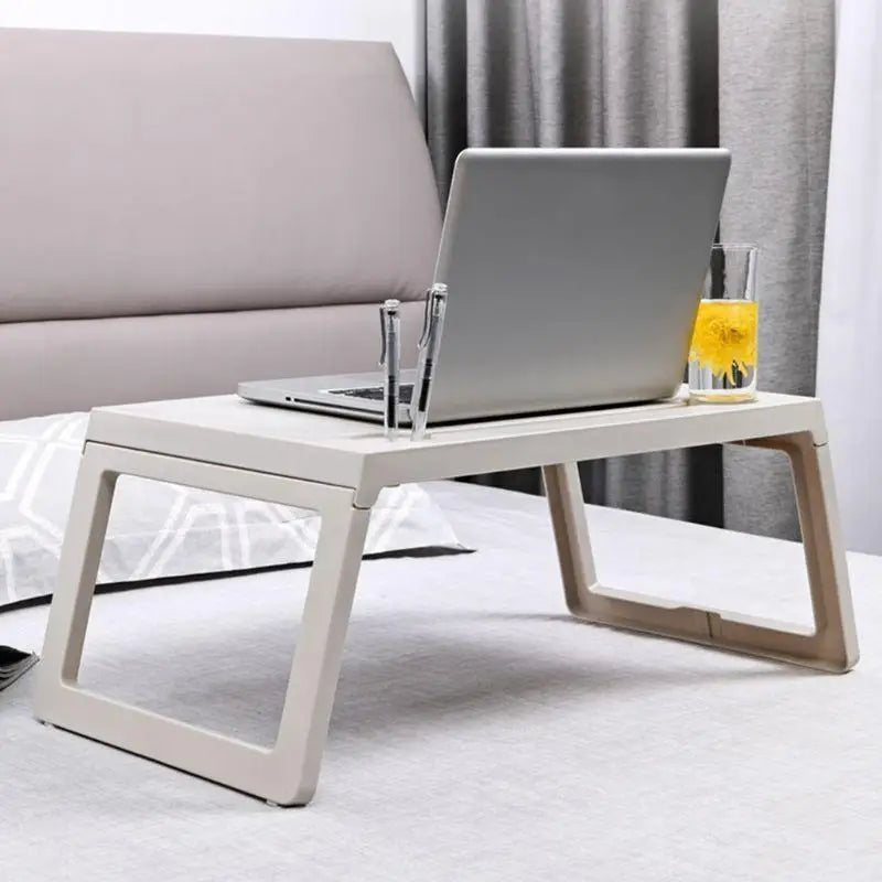 652F Laptop Bed Tray Table, Portable Foldable Lap Stand Desk for Eating Breakfast, Zpaxo