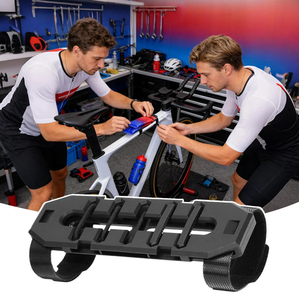 Bicycle Energy Gel Holder Road Mountain Bike Storage Box Bar Elastic