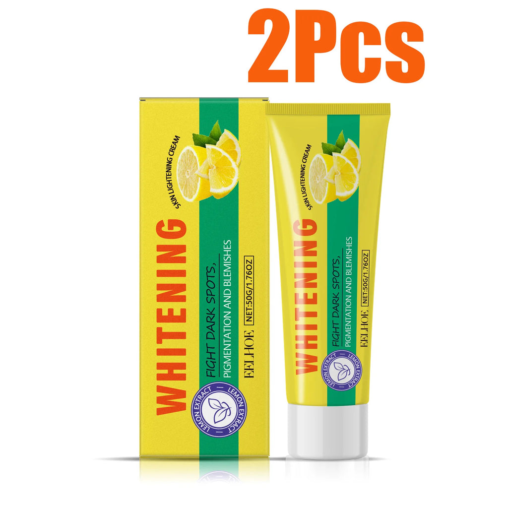 Eelhoe Lemon Brightening Body Lotion – Moisturize & Even Skin Tone Brightening Body Lotion Zpaxo 2 x 50g Boxed