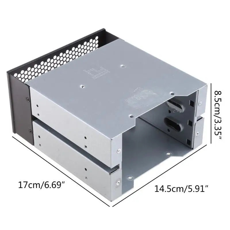 652F 3.5-Inch Hard Drive Cages Computer Storage Expansion In The Chassis 2 Chassis Drives Hard Drive Box Zpaxo