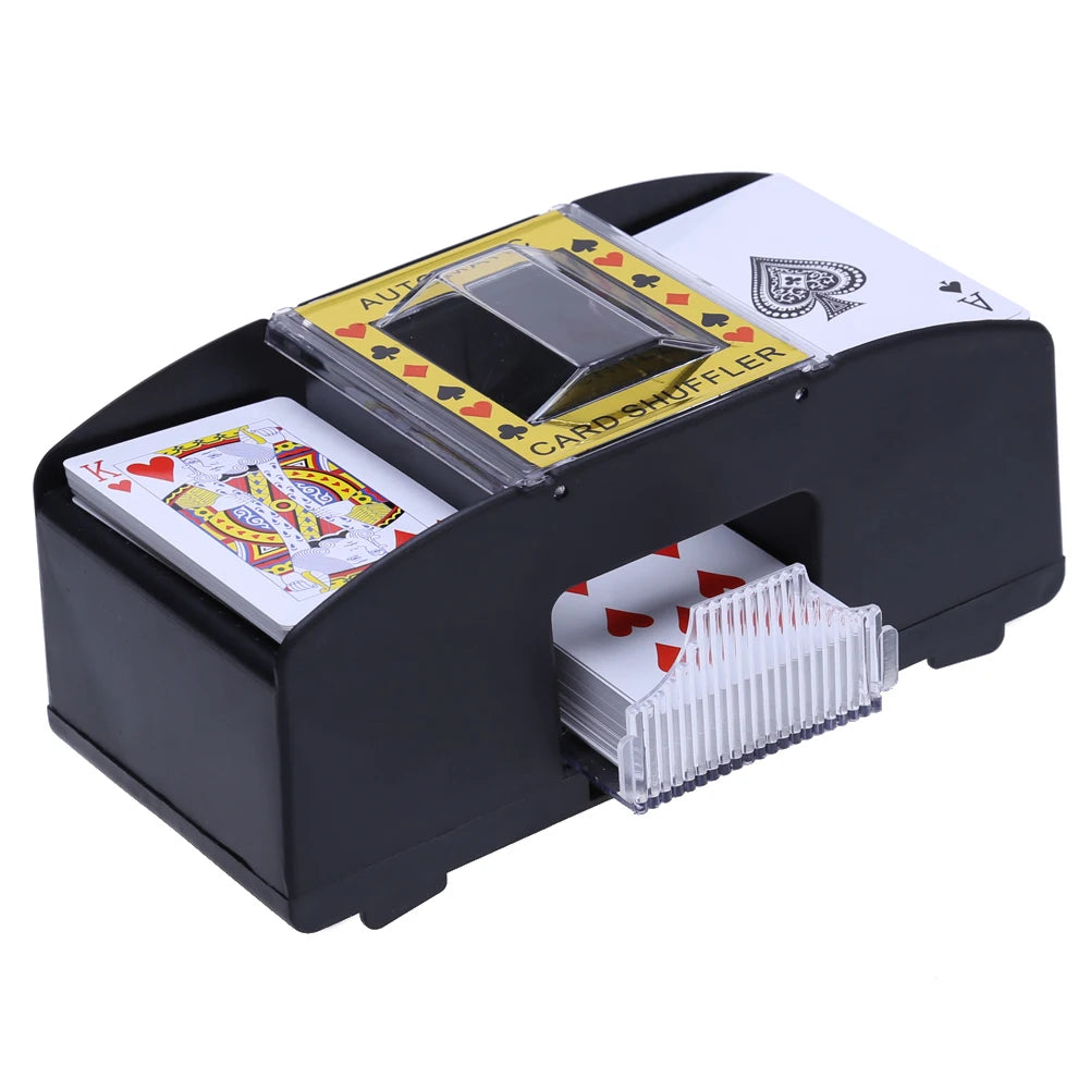 AUTOMATIC PLAYING CARDS SHUFFLER POKER CASINO ONE TWO DECK CARD Zpaxo