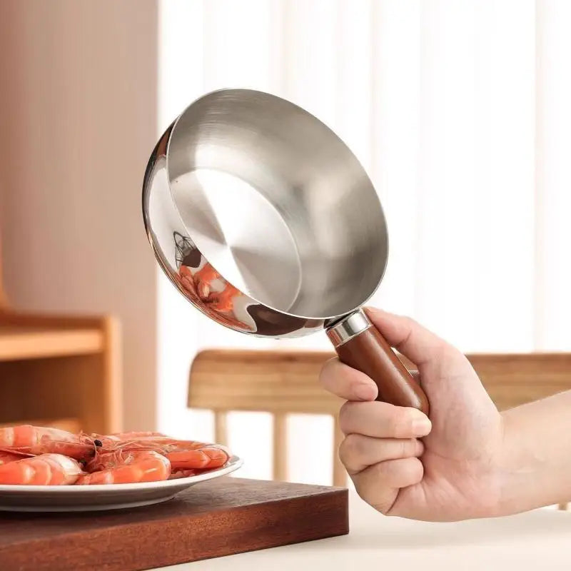 Sleek Stainless Steel Individual Noodle Pot High-class Design Zpaxo