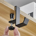 Adjustable Desk Edge Hook Gaming Headset Hanger Backpack Storage Zpaxo Black 1PC