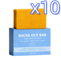 Turmeric Exfoliating Soap – Acne, Dark Spots & Deep Clean Exfoliating Soap Bar Zpaxo 100g Boxed x 10pcs