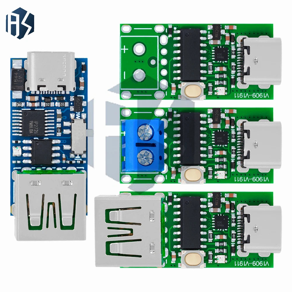 Type-c PD3 0 QC3 3A Charging Trigger Module 3 7V 4 2V Auto Protocol Zpaxo