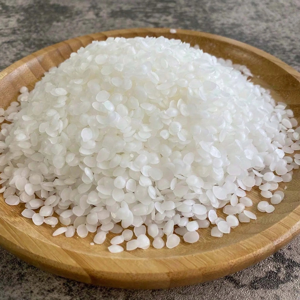 Pure White Beeswax Granules – Natural DIY Candle Making Wax Candle Making Wax Zpaxo 100g