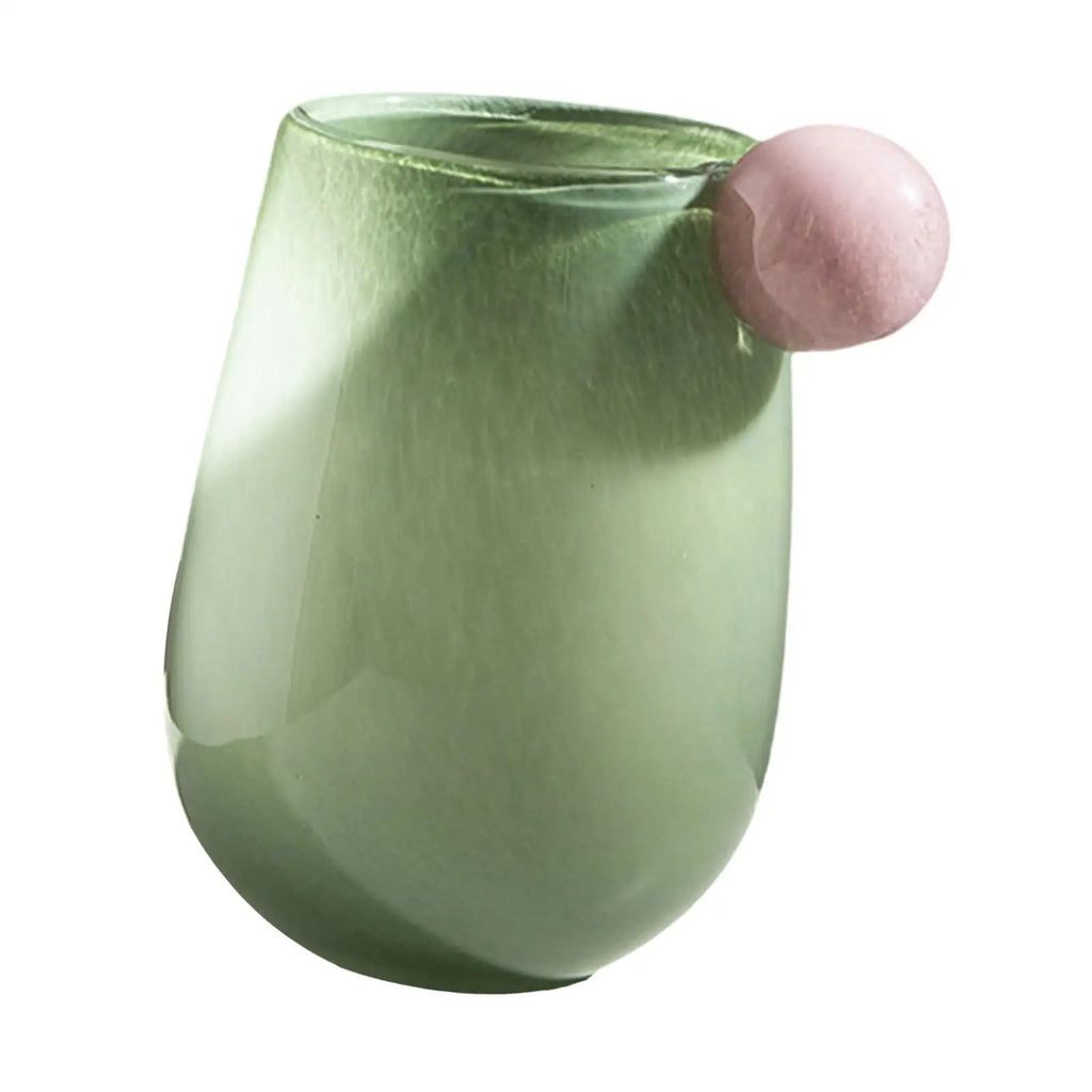 Elegant Glass Flower Vase – Minimalist Desktop Centerpiece Decor Glass Flower Vase Zpaxo
