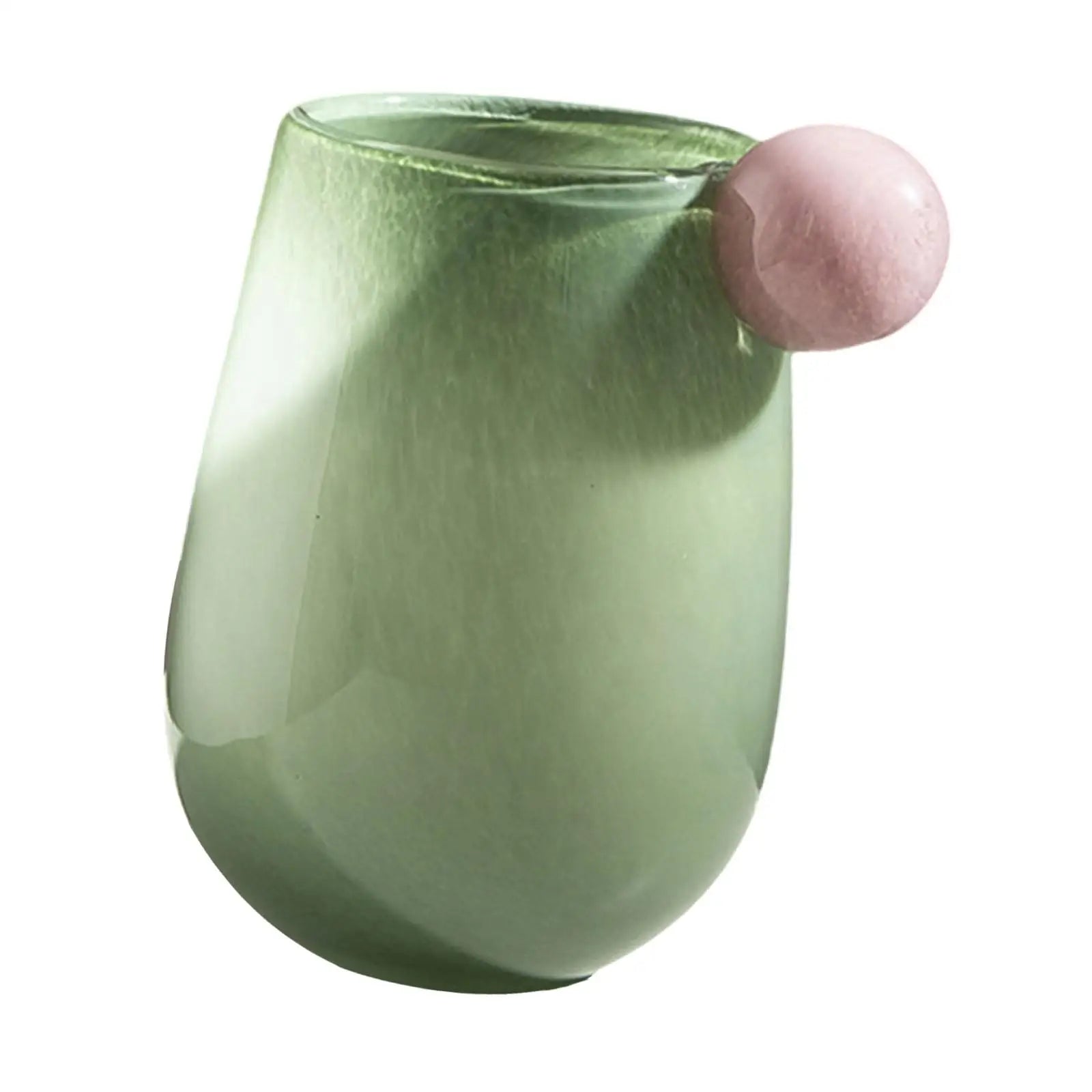 Elegant Glass Flower Vase – Minimalist Desktop Centerpiece Decor Glass Flower Vase Zpaxo