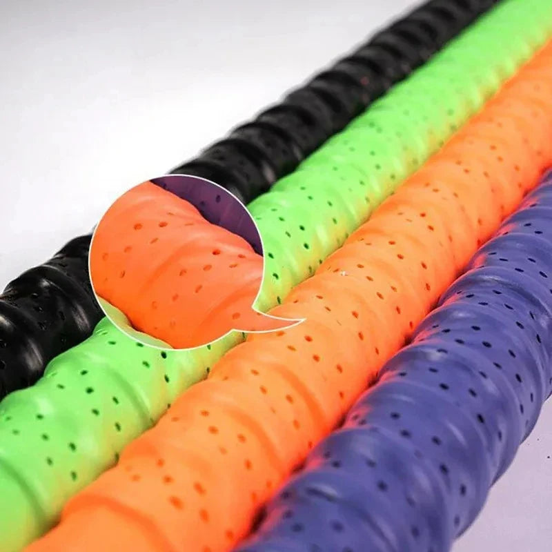 Anti-Slip PU Tennis & Badminton Racket Overgrip Tape | 1–2 Pack