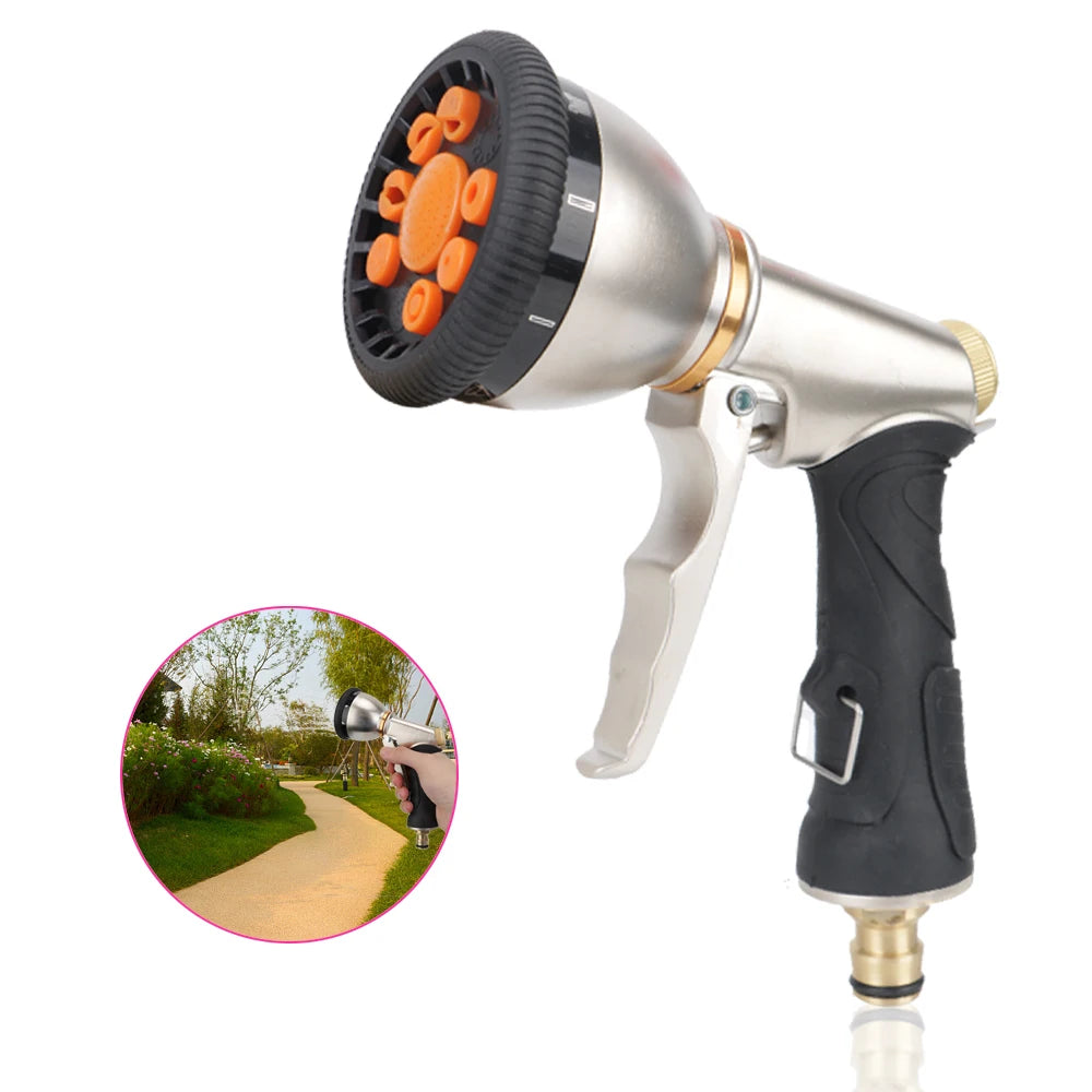 Irrigation Tool Car Washer Rotary Water Spray Gun Garden Watering