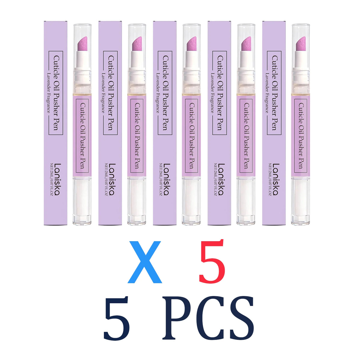 1/2/3/4/5/8/10 Pcs Oil Based Moisturizer Lavender Scented Cuticle Oil Pen Deep Hydration Lock Moisturizing Nail Care Tool 2ml Zpaxo 5 Pcs