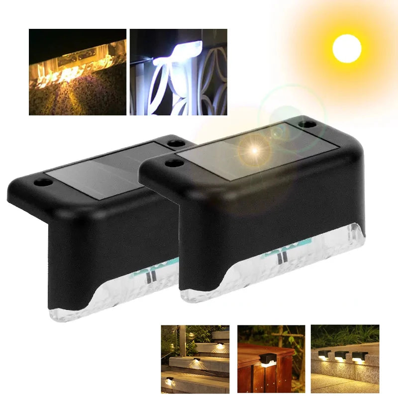 Mini Solar LED Deck Lights – Waterproof Fence & Step Lamp