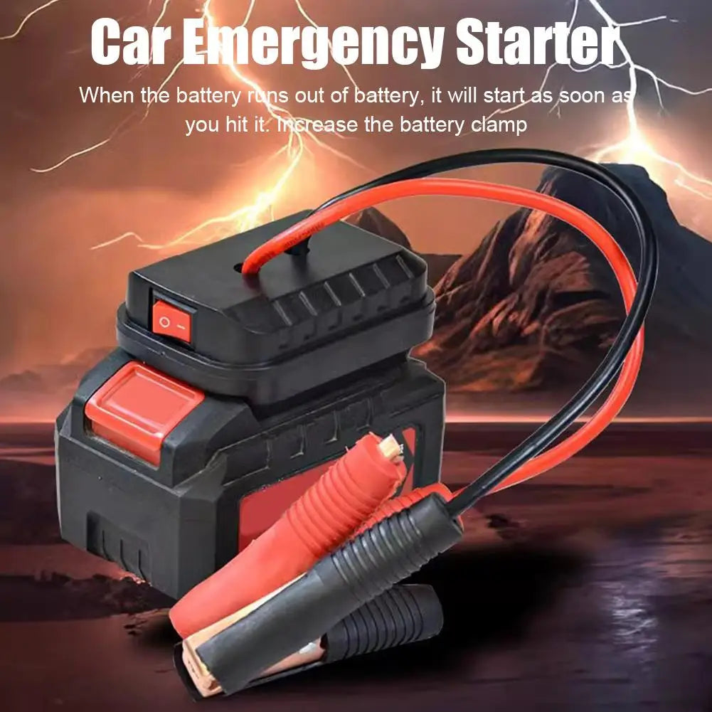 Car Emergency Starter for Makita Lithium Battery Booster Applicable to Converter Charger Emergence Start Accessories Zpaxo