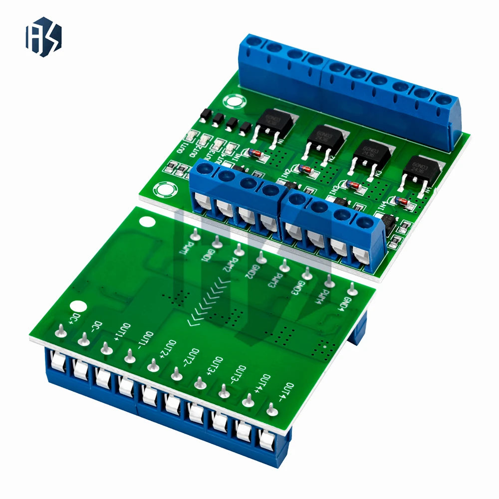 1 MOS FET 4 Channel Pulse Trigger Switch Controller Board PWM Zpaxo