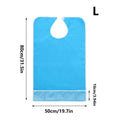 Bibs Adults Waterproof Clothing Protector Crumb Catcher Elderly