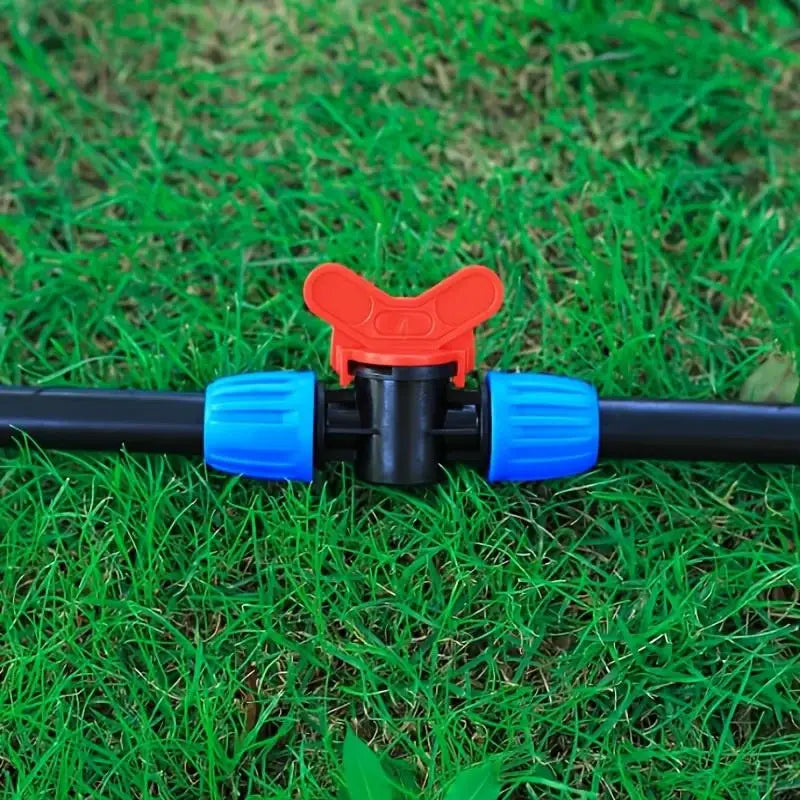 1 2-inch Drip Irrigation Tubing Switch Valve Stop Accessories Reusable Zpaxo