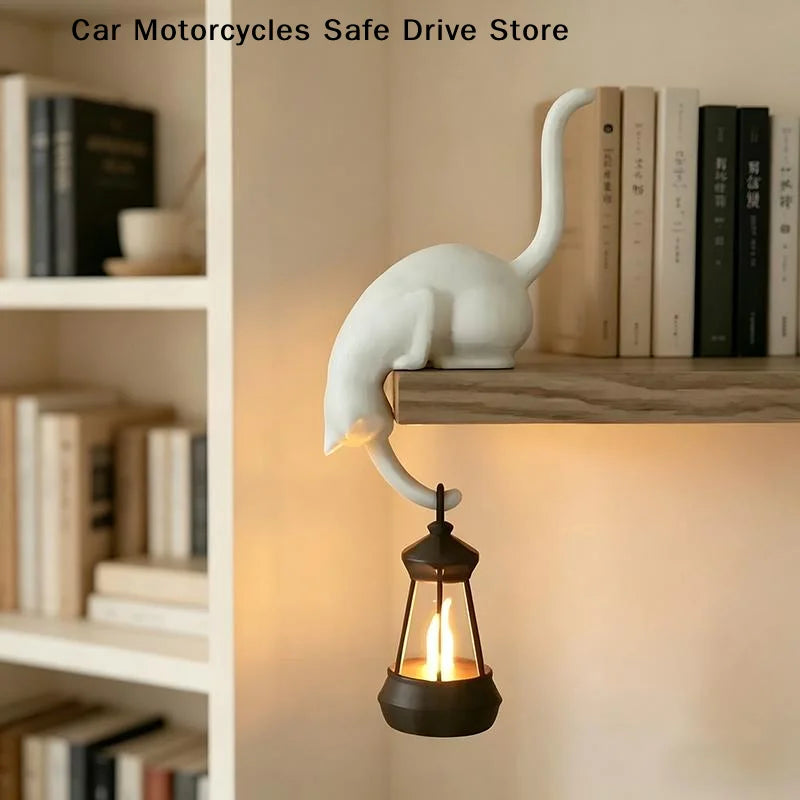 CM3D Printed Cat Inverted Hanging Ornament Hook Cute Cat-shaped