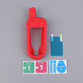 Silicone Protect Case For Garmin Alpha 100 Dog Training Equipment Handheld GPS Sleeve Accessories Zpaxo Red