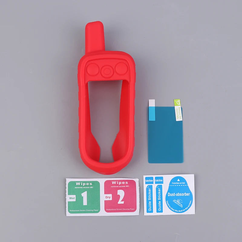 Silicone Protect Case For Garmin Alpha 100 Dog Training Equipment Handheld GPS Sleeve Accessories Zpaxo Red