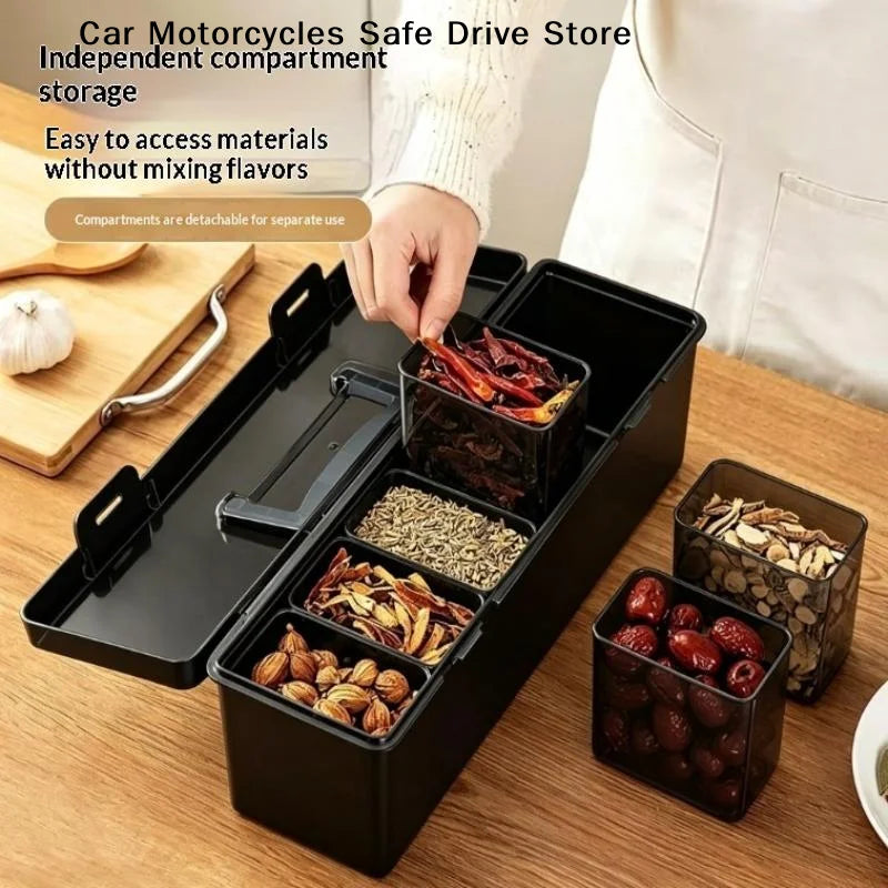 Multifunctional Tool Organizer Large Capacity Transparent Storage