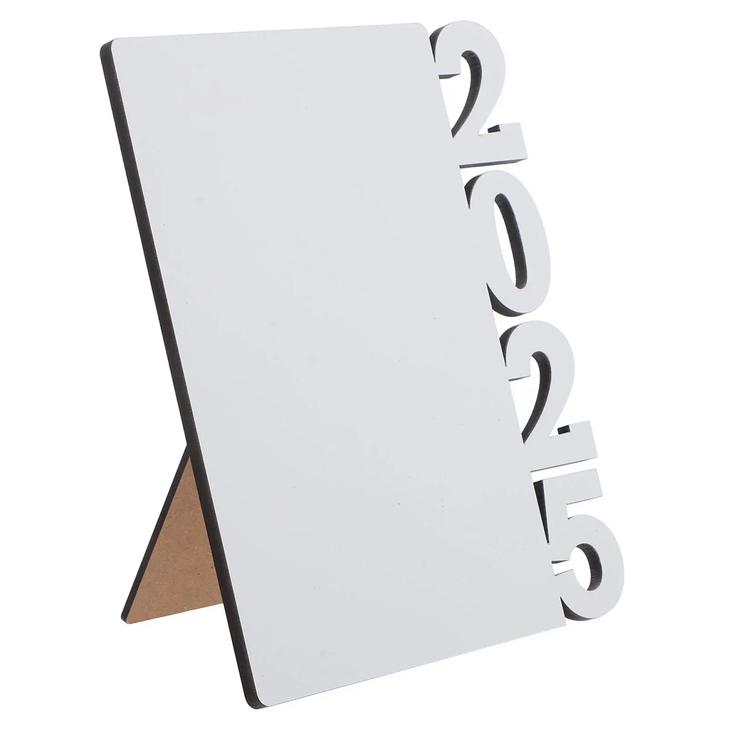 Sublimation Blank Desktop Photo Frame 2025 Graduation DIY Paintable