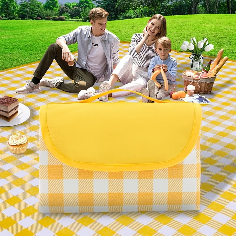 200 Portable Camping Mat Carry Bag Waterproof Thicken Picnic Blanket