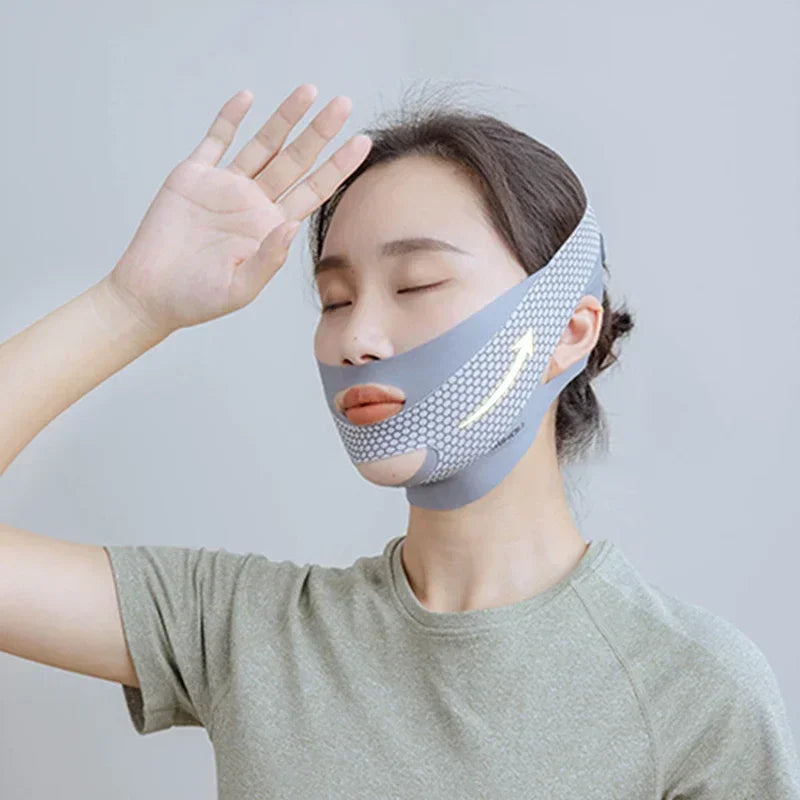 Face-lift Sleep Face V Shaper Facial Slimming Bandage Relaxation