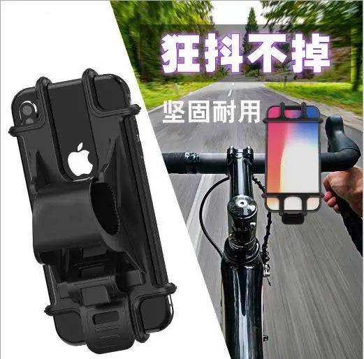 360 Rotatable Mobile Phone Bicycle Motorcycle Holder Silicone Zpaxo